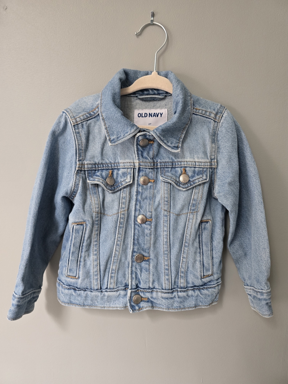 Old Navy Light Blue Denim Jacket 2T